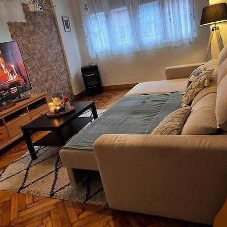 Apartamento Amplio Piso A 400M De La Playa Gijón Exterior foto
